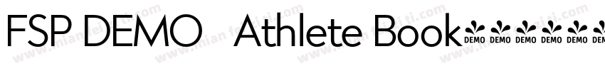 FSP DEMO   Athlete Book字体转换